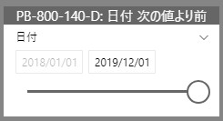 Power BIで日付 次の値より前を作成する手順