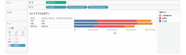 Tableau Viz Tips・小技06「セットを使ってドリルダウン」