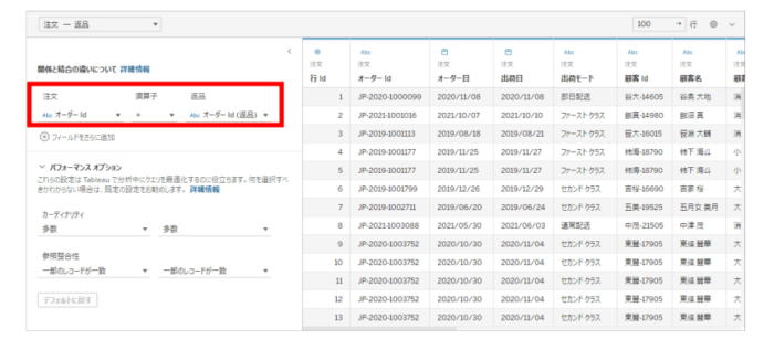 Tableau Viz Tips・小技09「データソースで複数のテーブルを関連付けする (リレーションシップ)」