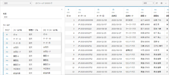 Tableau Viz Tips・小技09「データソースで複数のテーブルを関連付けする (リレーションシップ)」